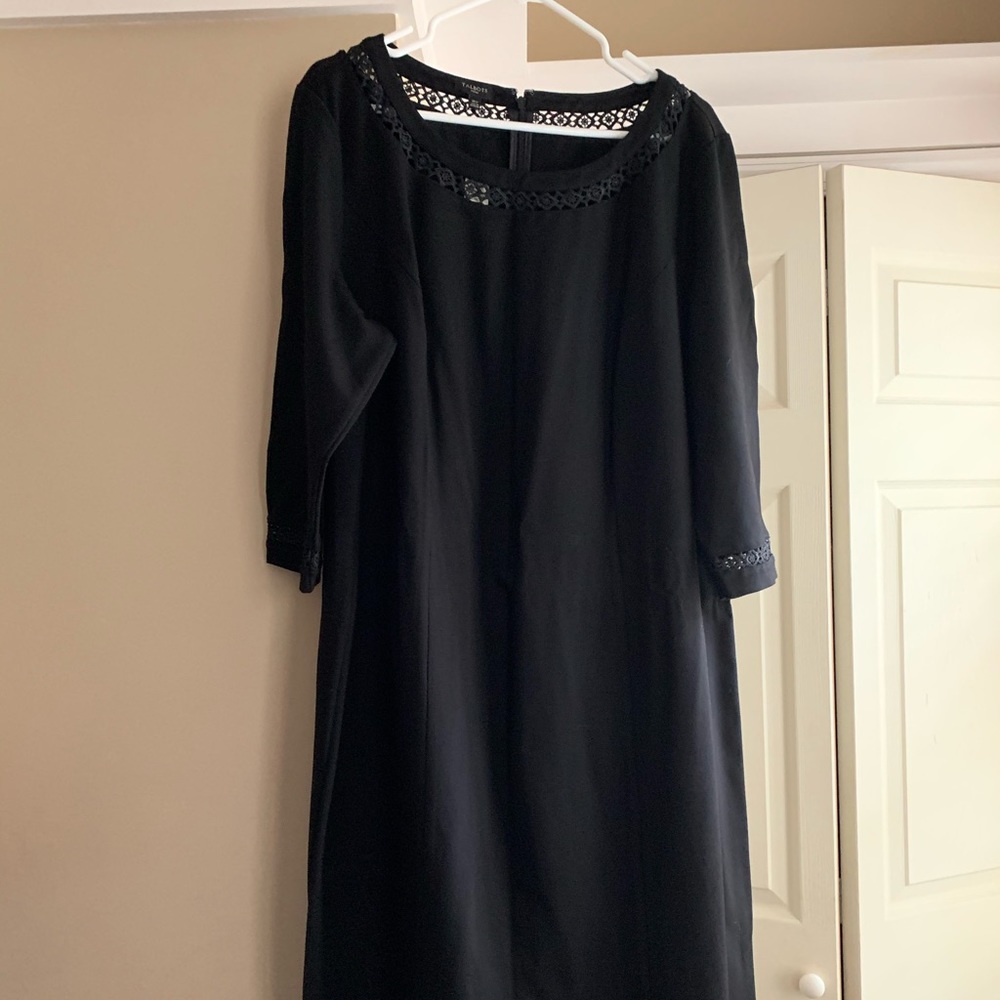 Talbots black dress